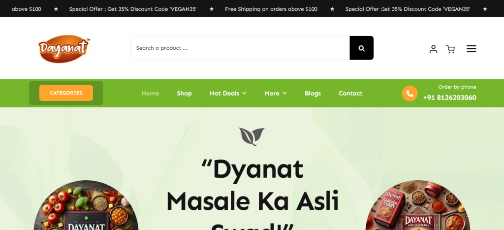 Dayanat Masale