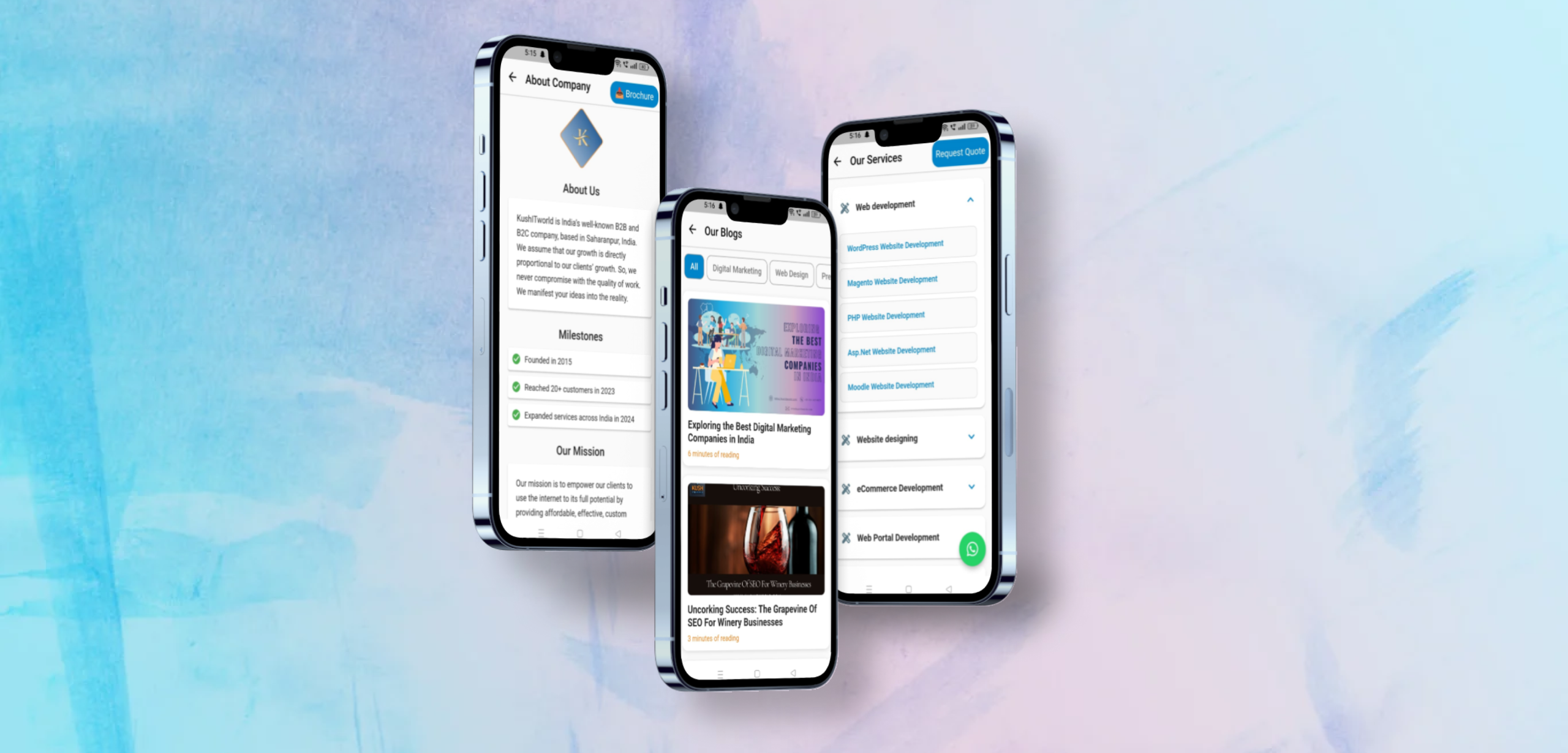 IT Agency App